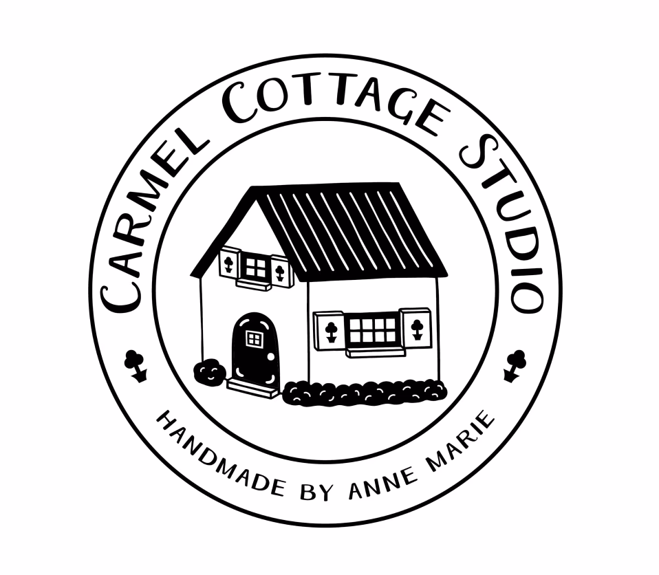 Carmel Cottage Studio — final logo lockup