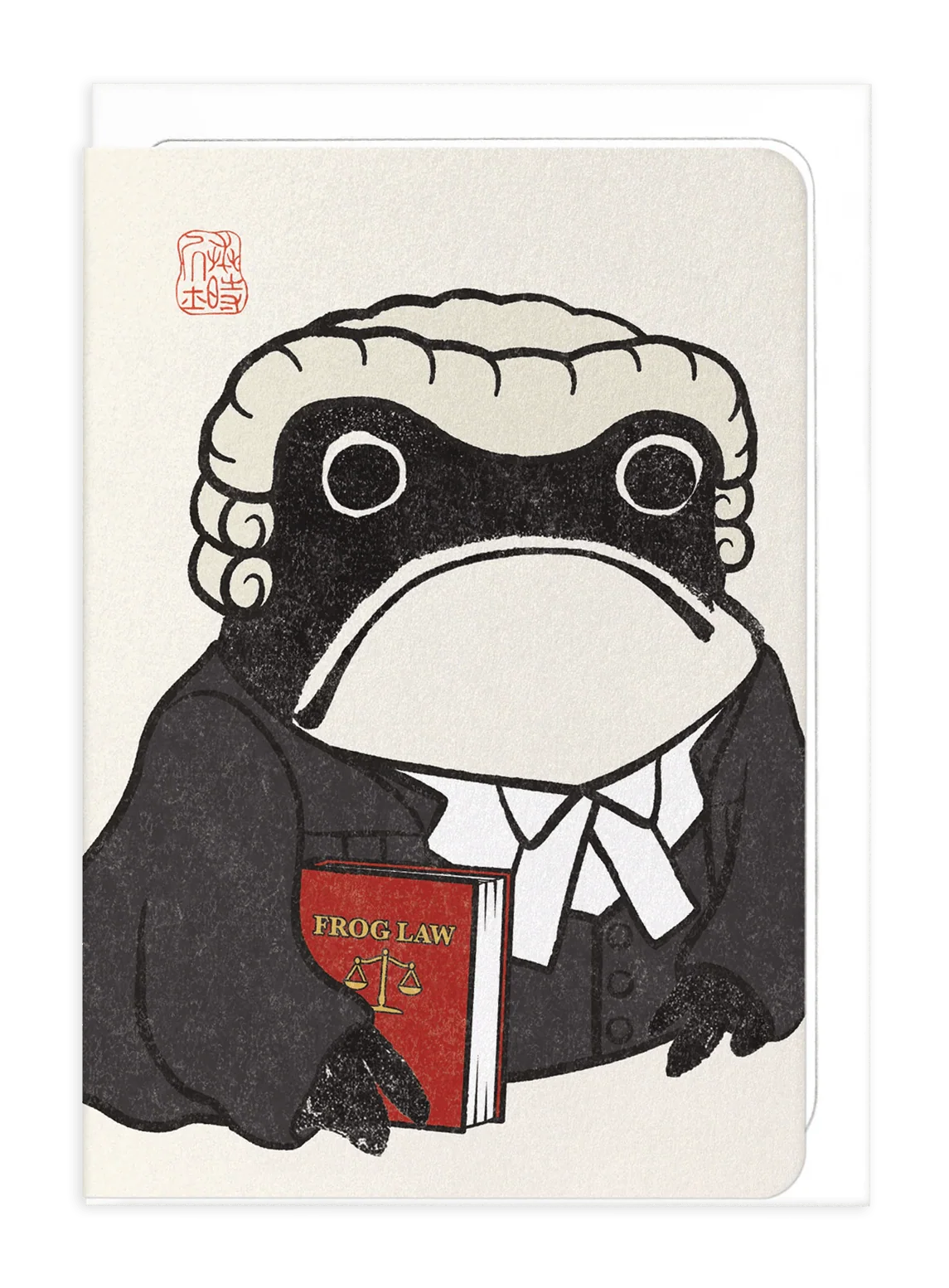 Lawyer frog card