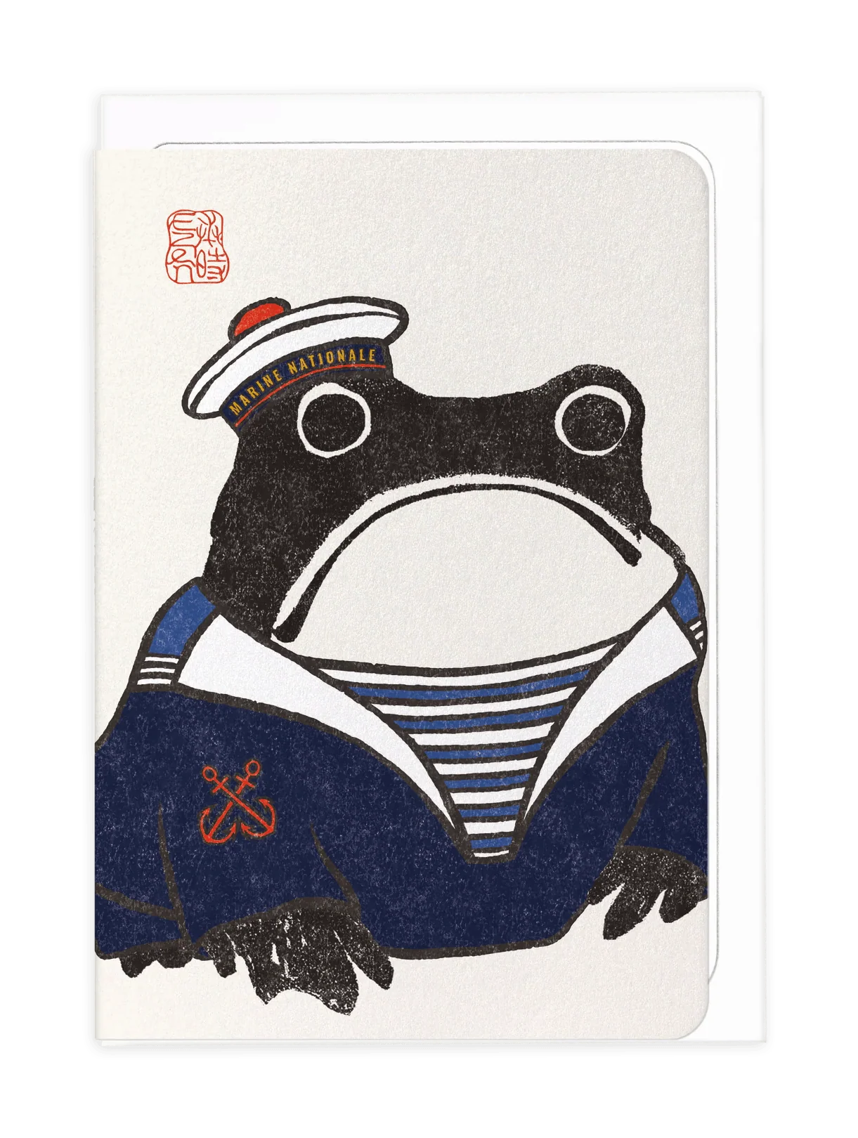 Sailor frog card