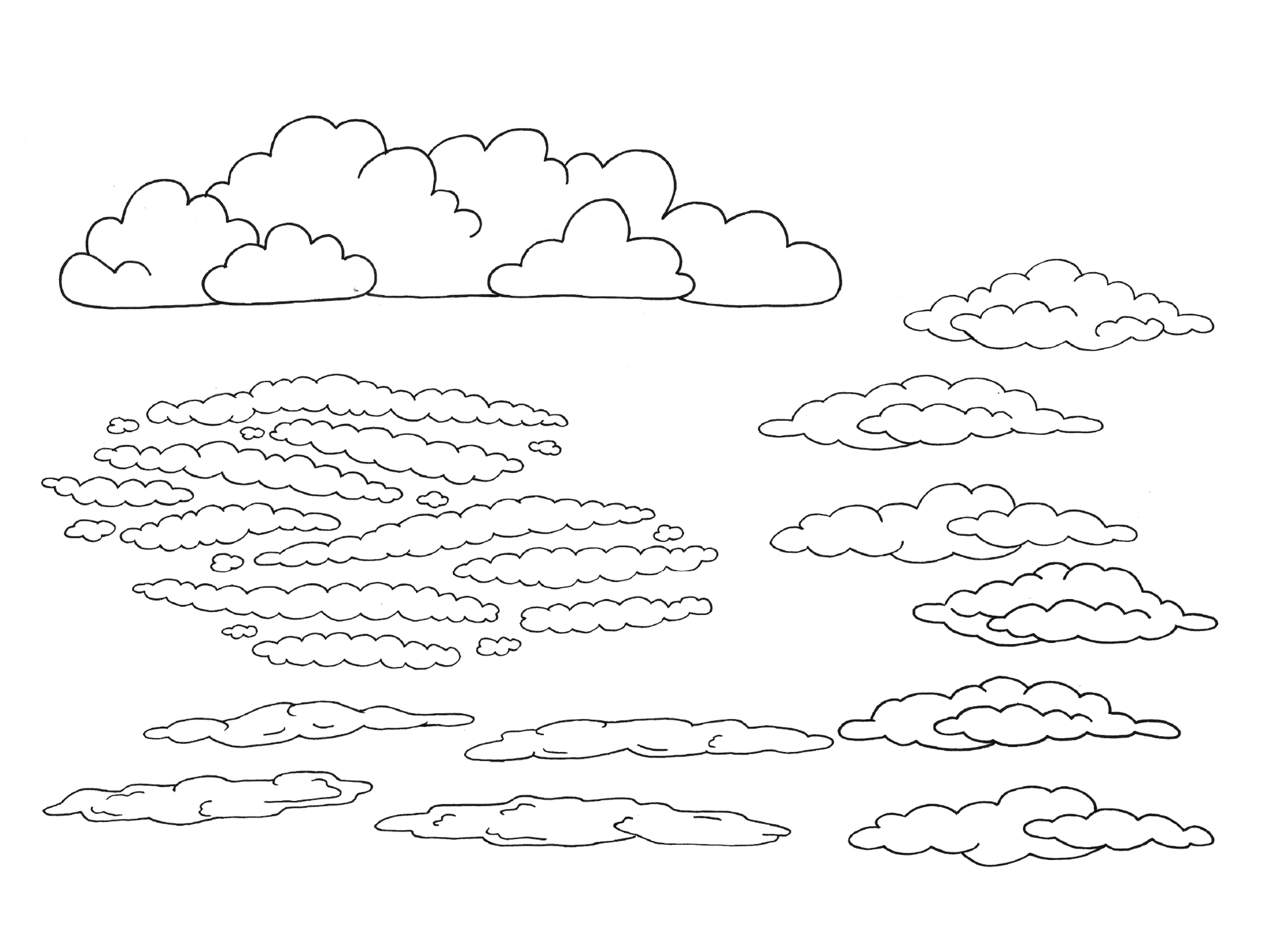 Clouds sketch