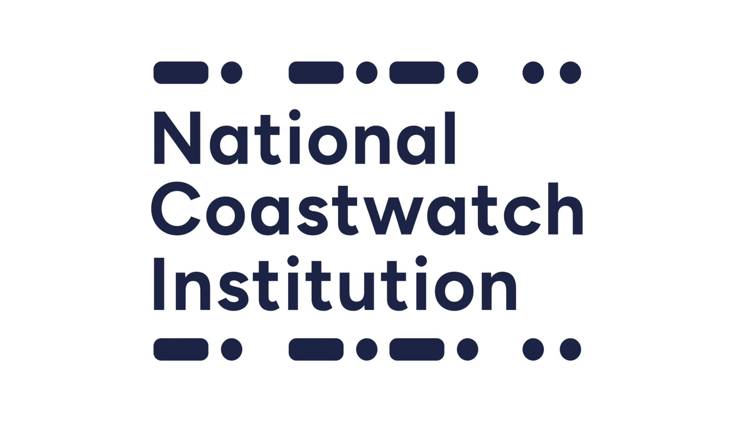 Morse code logo lockup