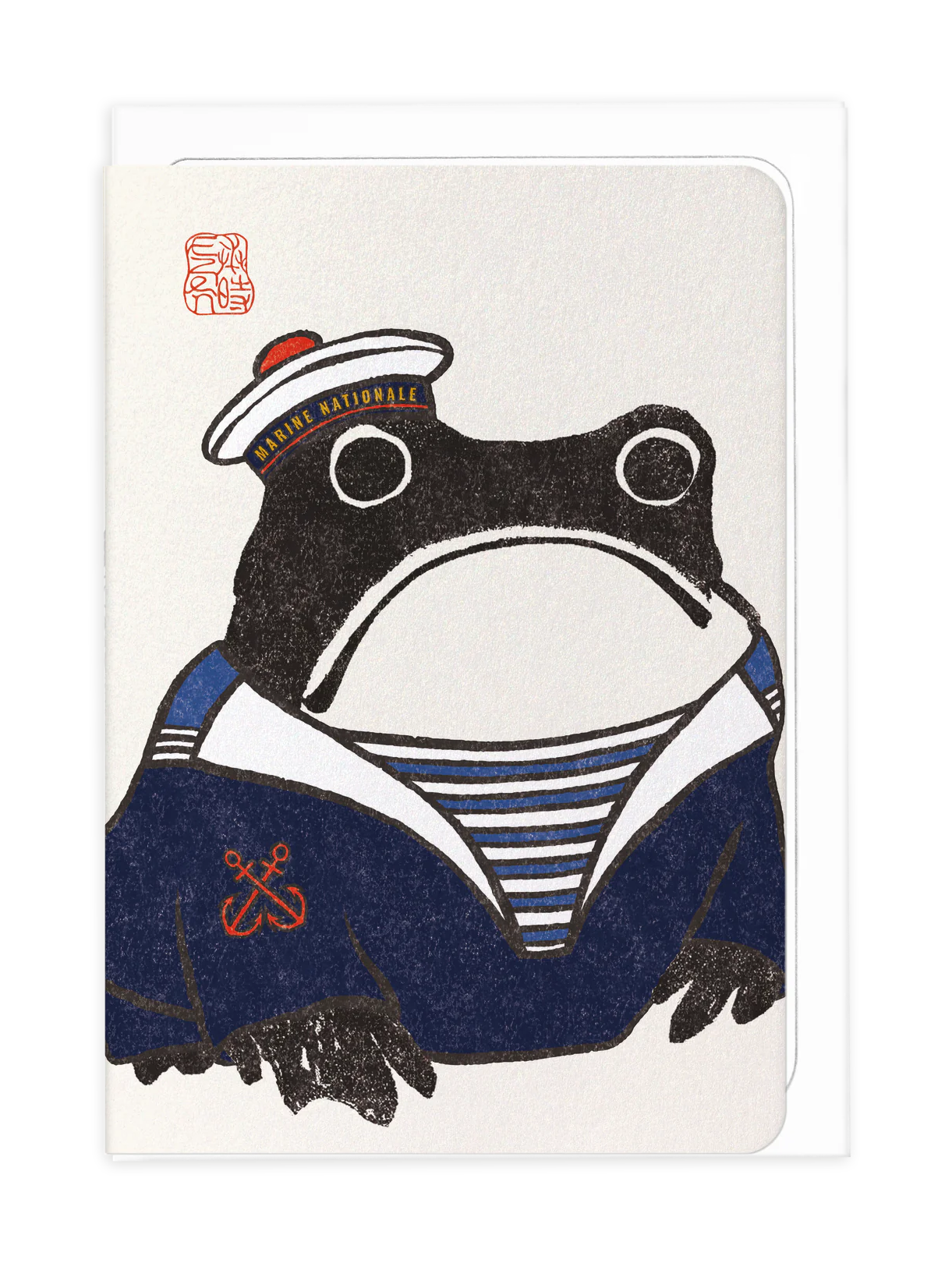 Sailor frog card