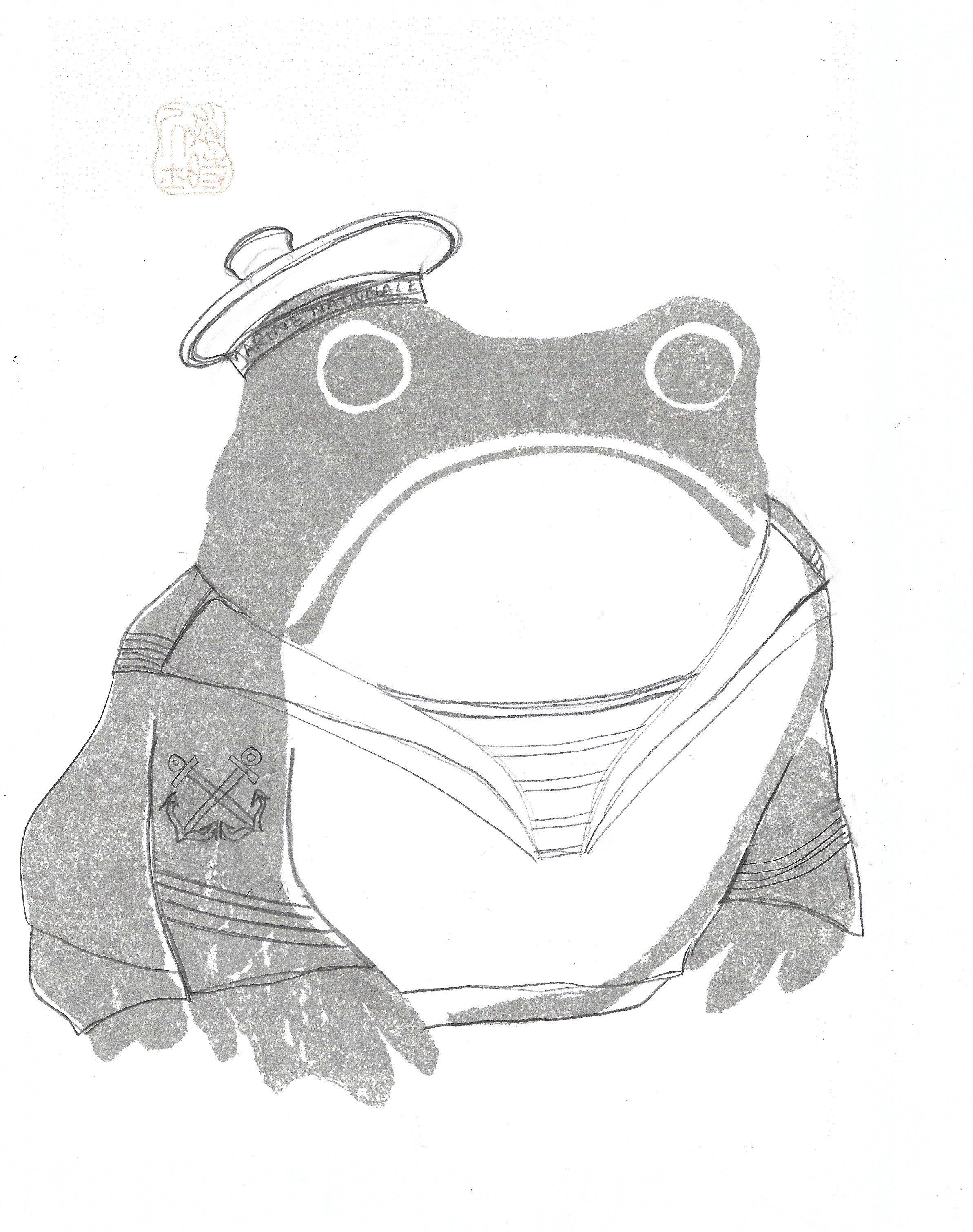 Mariniere frog